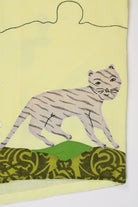 Harago - Jungle Scene Applique Shirt - Lime Green - Canoe Club