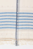 Harago - Kutch Scarf Tassle Shirt - Off-White - Canoe Club