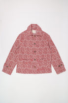 Harago - Suzani Embroidered Blouson Jacket - White - Canoe Club