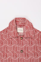Harago - Suzani Embroidered Blouson Jacket - White - Canoe Club