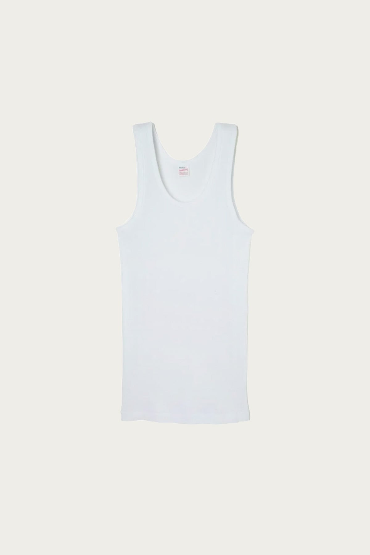 Healthknit - 2 Pack Basic Rib Tank Top - White - Canoe Club