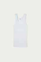 Healthknit - 2 Pack Basic Rib Tank Top - White - Canoe Club