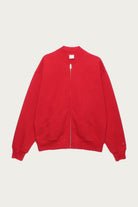 Healthknit - Classic Sweat Zip Up Jacket - Red - Canoe Club