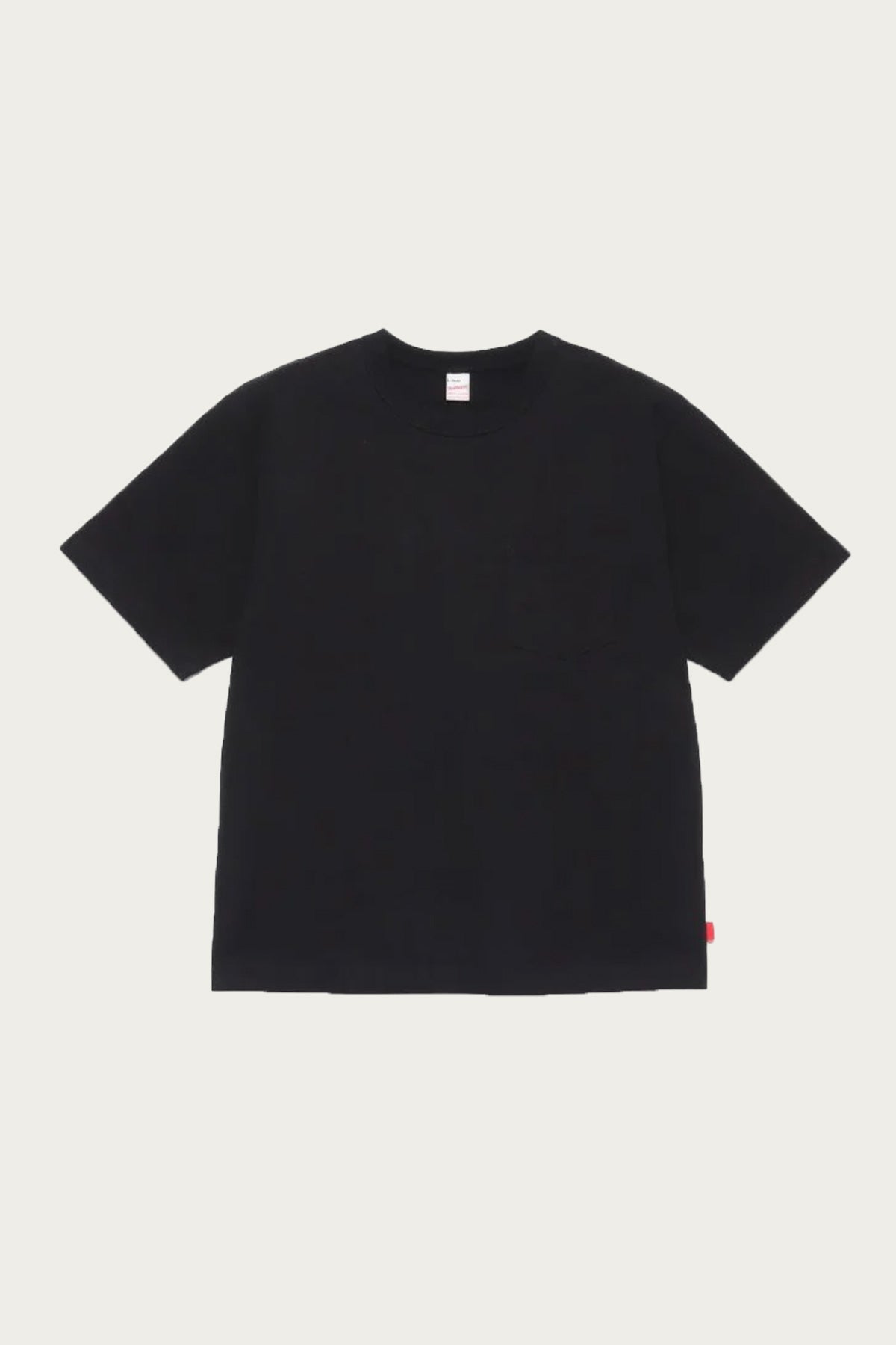 Healthknit - Max Weight Jersey Crewneck Pocket Tee - Black - Canoe Club