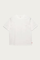 Healthknit - Max Weight Jersey Crewneck Pocket Tee - Off White - Canoe Club