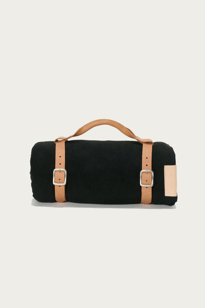 Hender Scheme - Fleece Blanket L - Black - Canoe Club