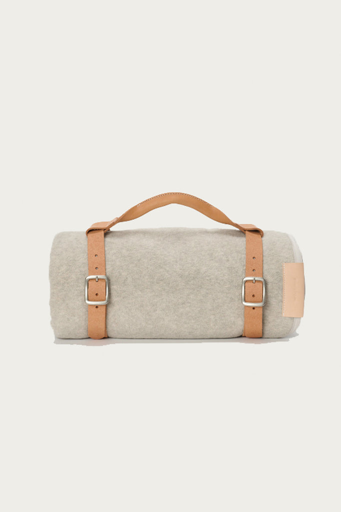 Hender Scheme - Fleece Blanket L - Melange Grey - Canoe Club