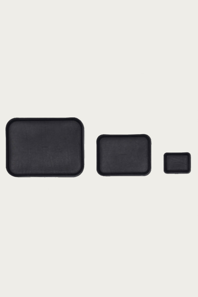 Hender Scheme - Large Leather Tray - Black - Canoe Club