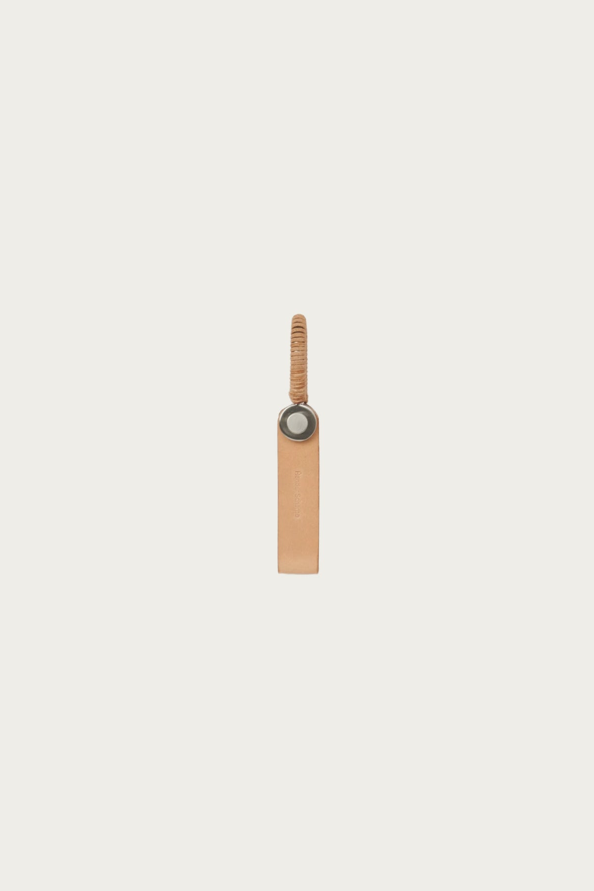 Hender Scheme Leather Key Shackle | Natural | Canoe Club