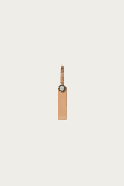 Hender Scheme Leather Key Shackle | Natural | Canoe Club