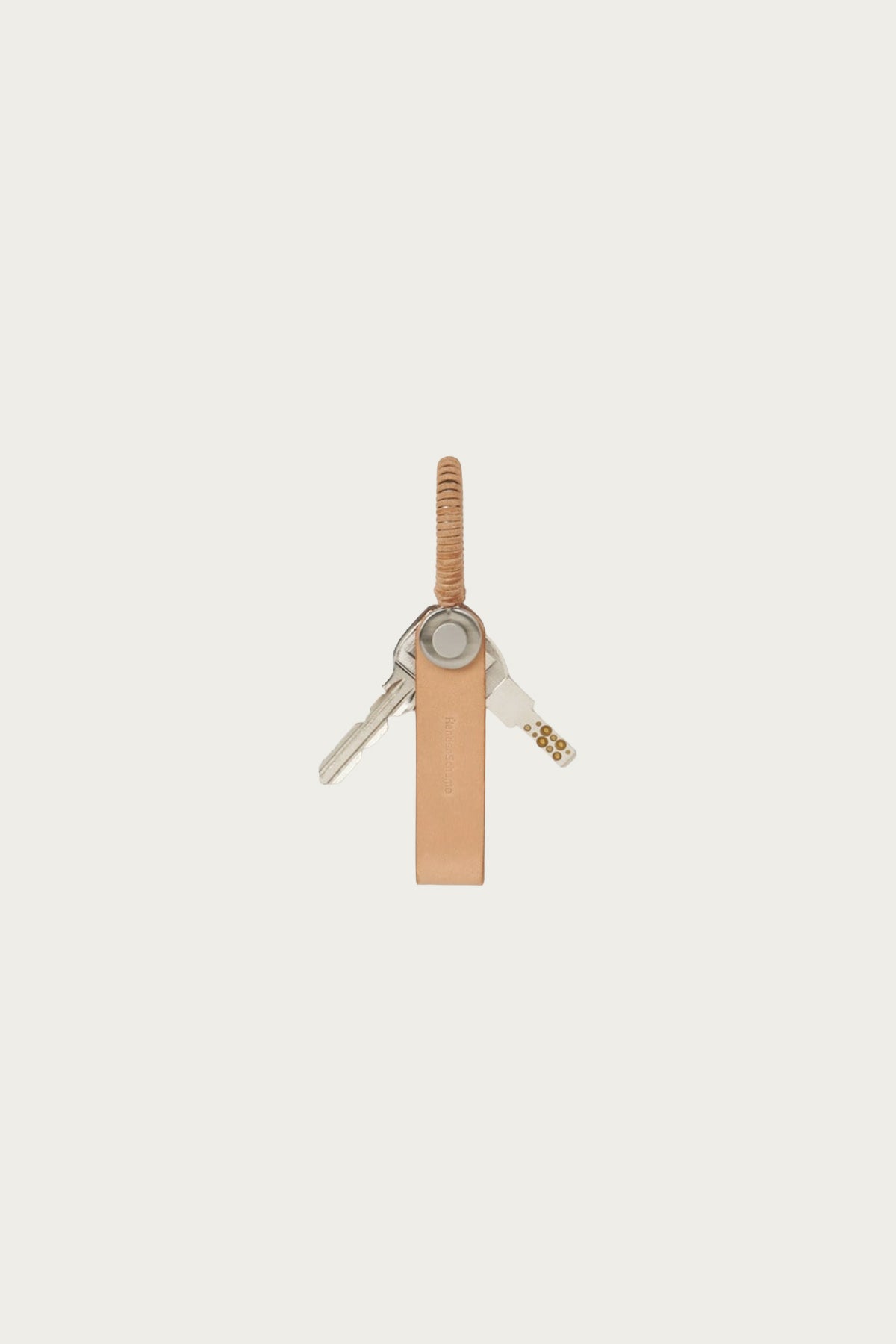 Hender Scheme - Leather Key Shackle - Natural - Canoe Club
