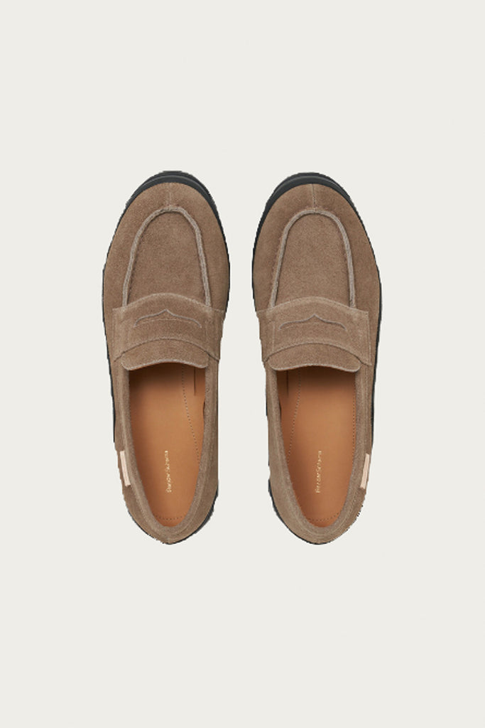 Hender Scheme - Loafer #2146 - Sand Beige Suede - Canoe Club