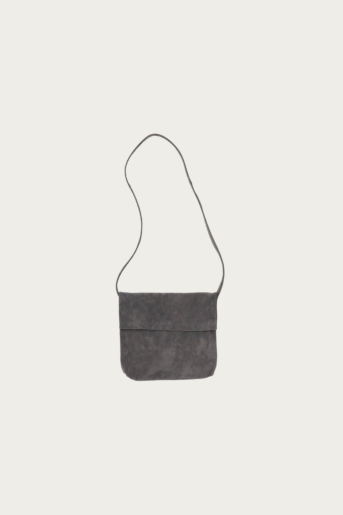 Hender Scheme - Small Pig Flap Shoulder Bag - Dark Grey - Canoe Club