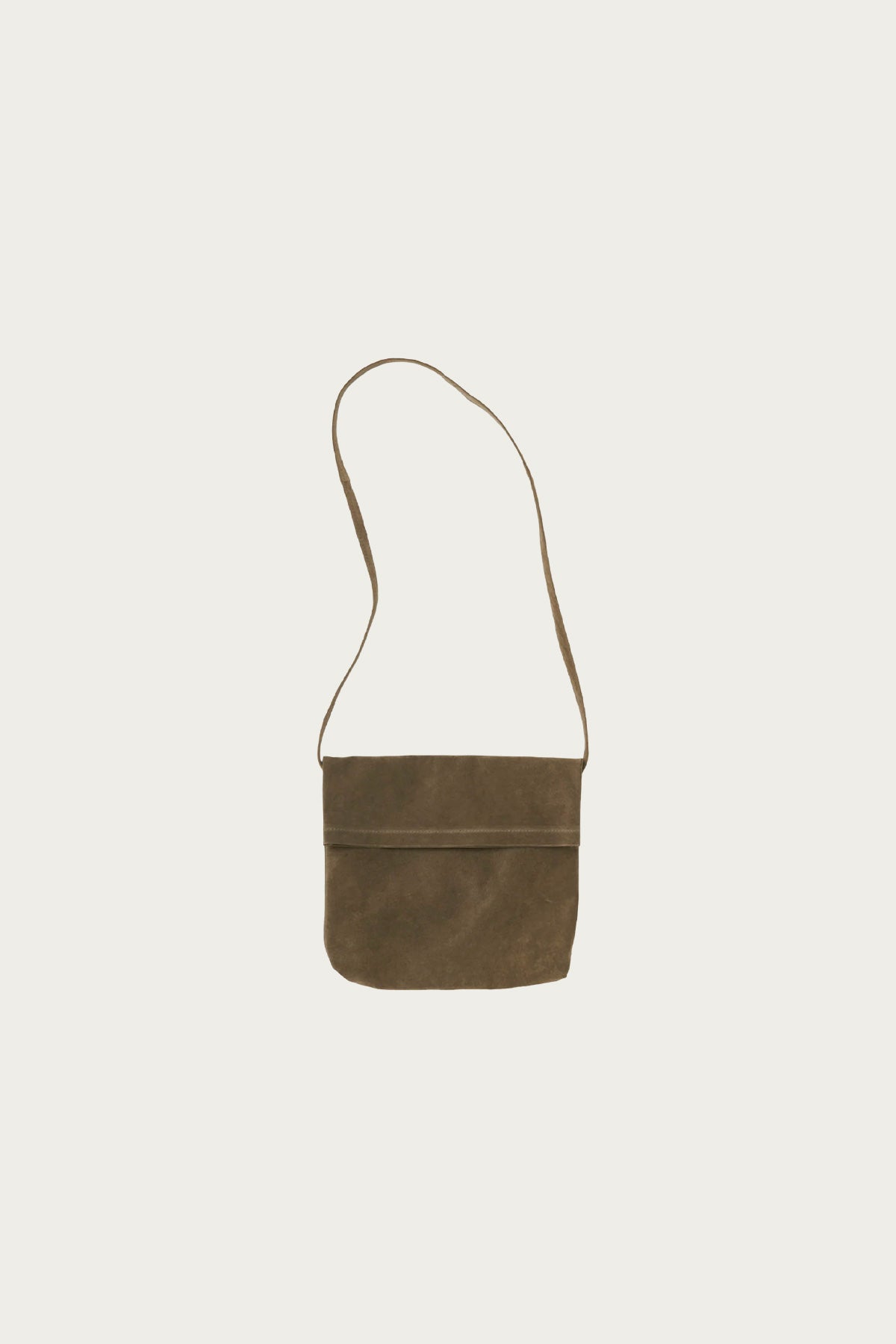Hender Scheme - Small Pig Flap Shoulder Bag - Khaki - Canoe Club