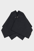 Hender Scheme - Wrapped Shawl - Charcoal/Black - Canoe Club