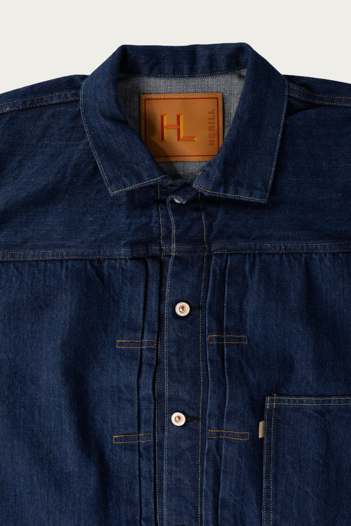 Herill - 阿波正藍染 XX Jacket - 阿波正藍染 (Awa Shoai Dye) - Canoe Club