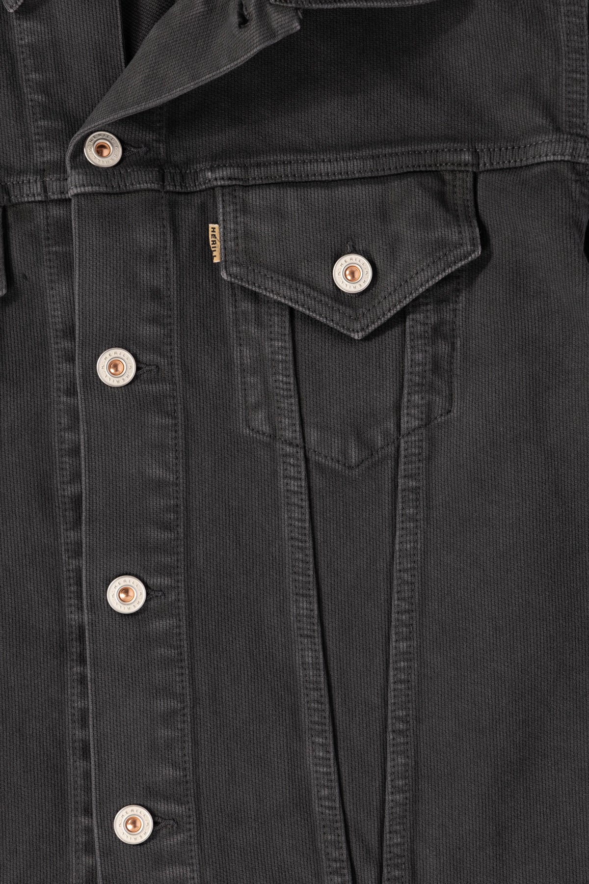 Herill - Bedford Cord Jacket - Gray - Canoe Club