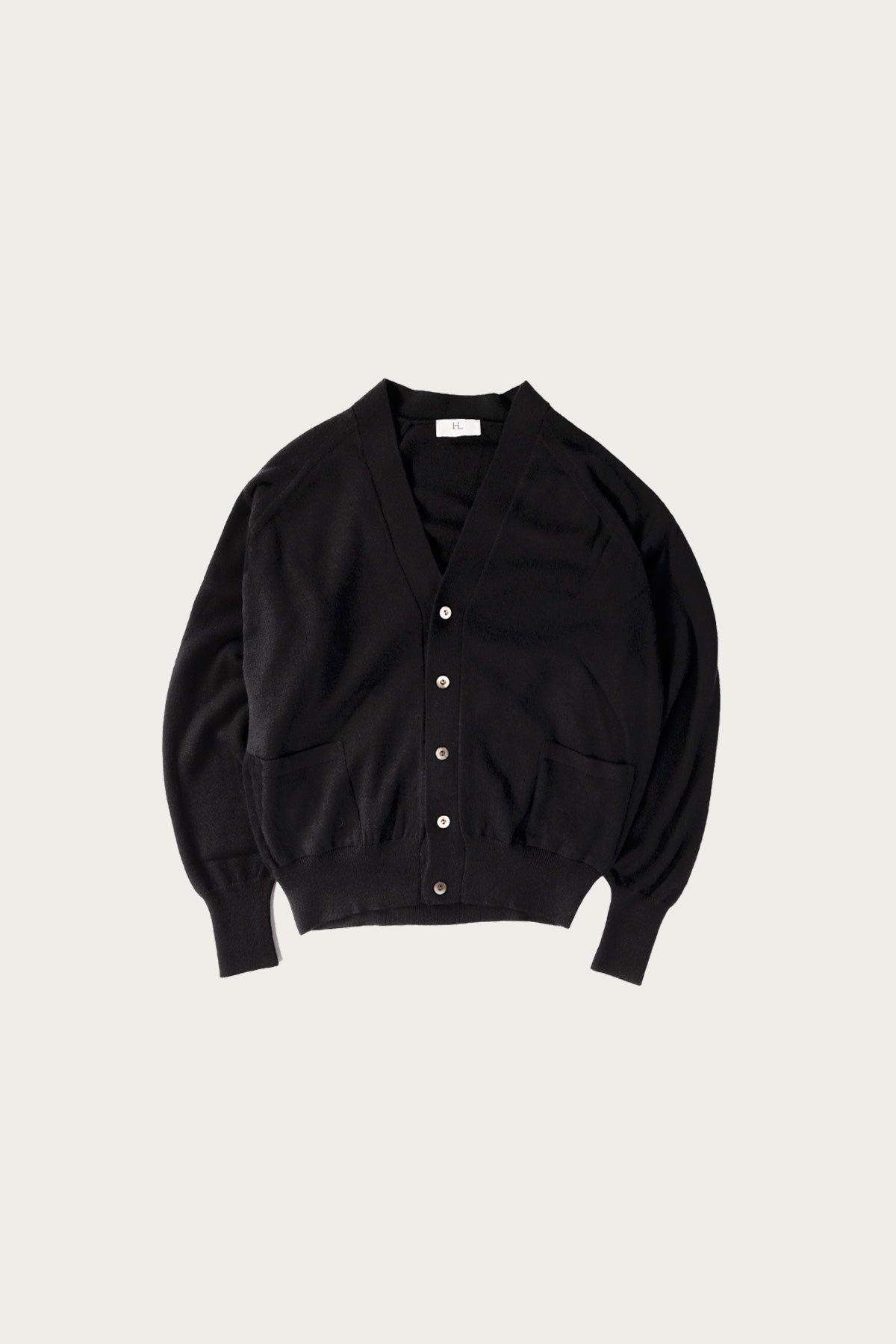 Herill - Cashmere Cardigan - Black - Canoe Club