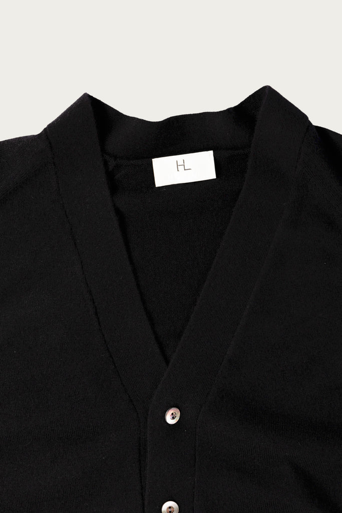 Herill - Cashmere Cardigan - Black - Canoe Club