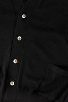 Herill - Cashmere Cardigan - Black - Canoe Club