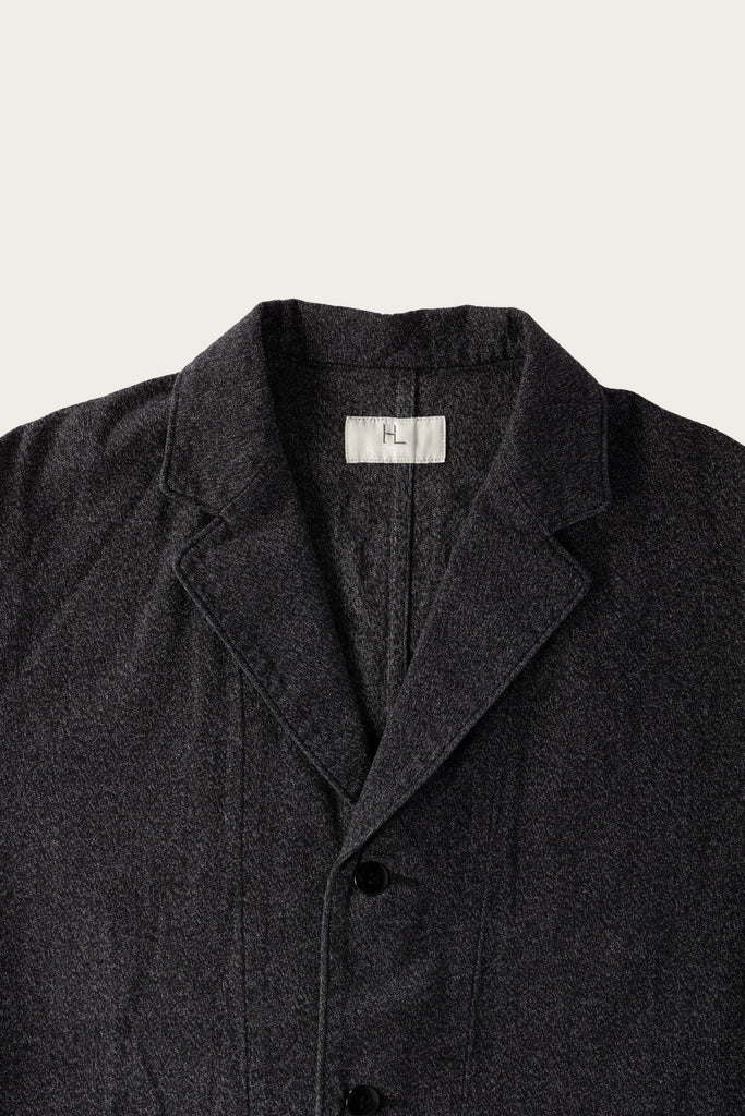 Herill - Chambray Work Jacket - Black - Canoe Club