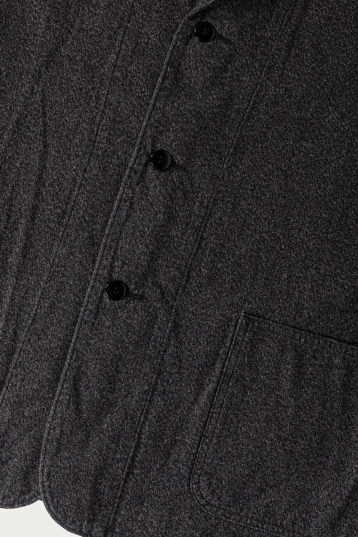 Herill - Chambray Work Jacket - Black - Canoe Club