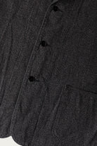 Herill - Chambray Work Jacket - Black - Canoe Club