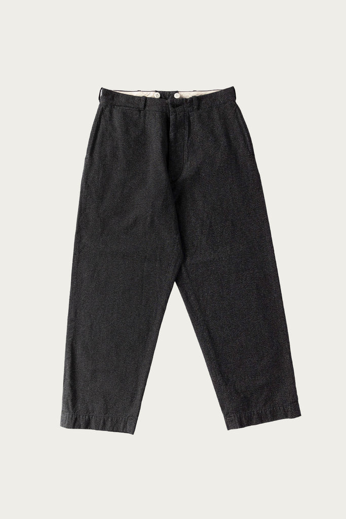 Herill - Chambray Work Pants - Black - Canoe Club