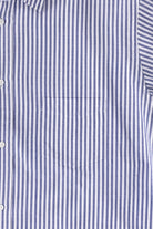 Herill - Cotton Oxford Regular Collar Shirt - Sax Stripe - Canoe Club