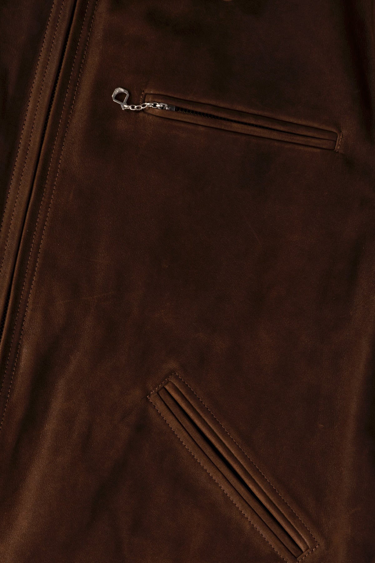 Herill - Cow Nubuck Jacket - Brown - Canoe Club