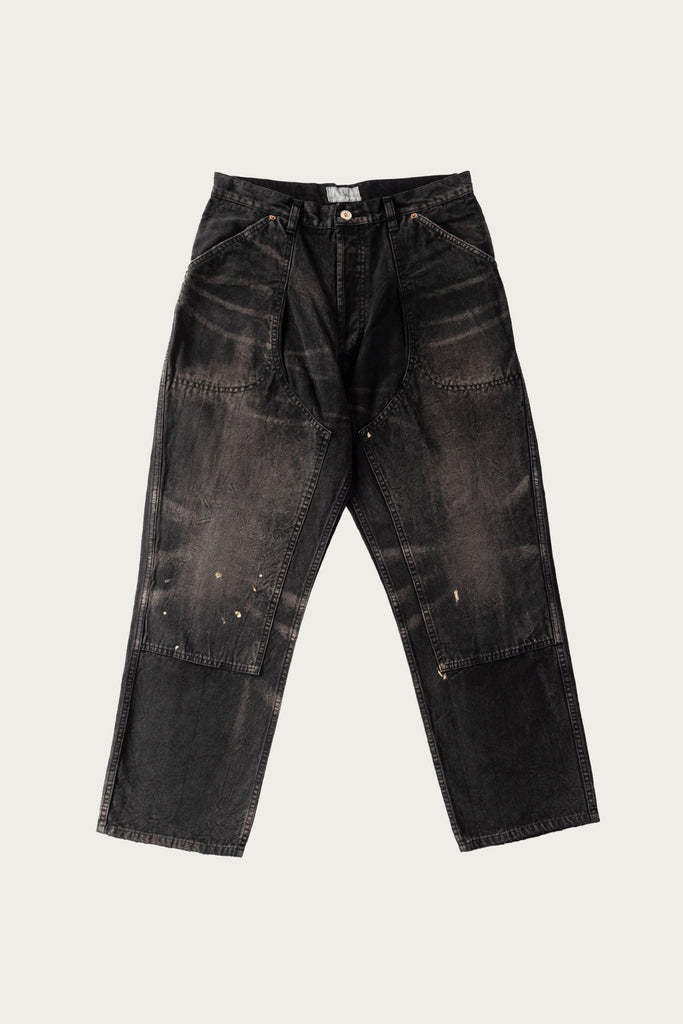 Herill - Duck Painter Pants - Black Cotton - Canoe Club