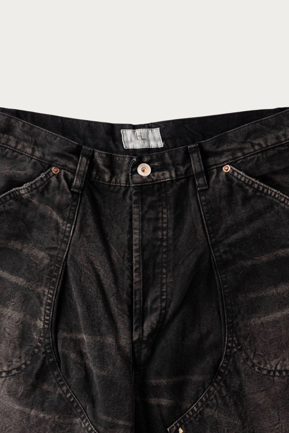 Herill - Duck Painter Pants - Black Cotton - Canoe Club