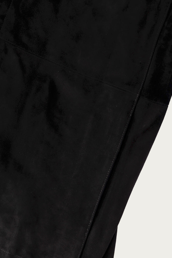 Herill - Goatsuede Jacket - Black - Canoe Club