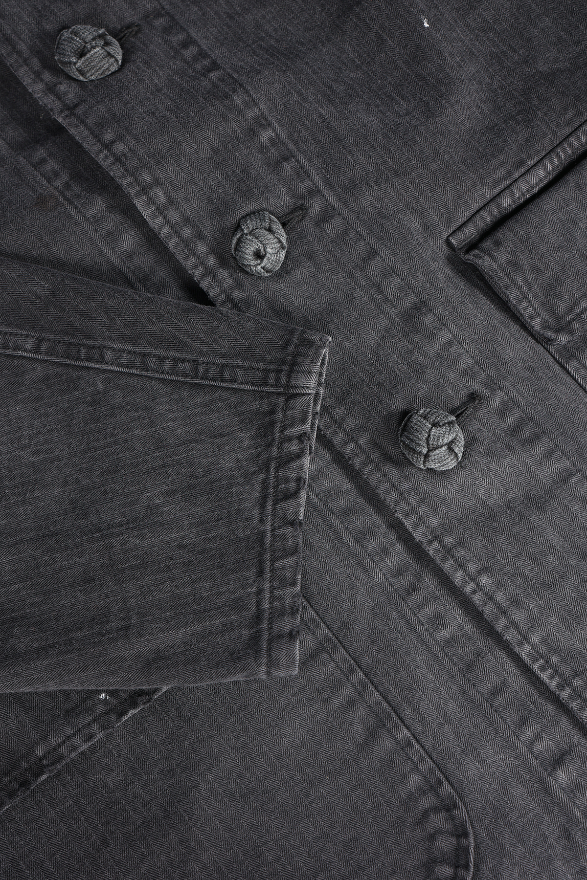 Herill - HBT Chef Jacket - Black - Canoe Club