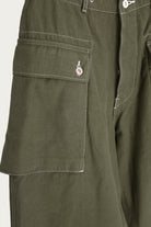 Herill - HL Denim M44 Trousers - Olive Drab - Canoe Club