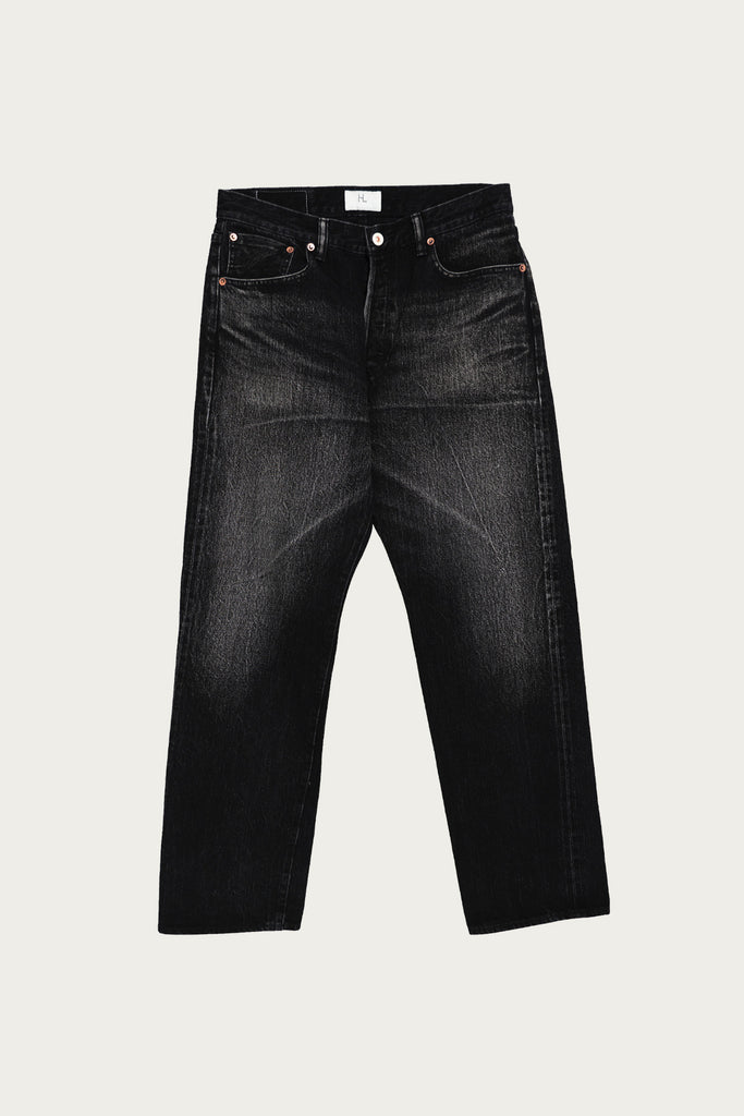 Herill - HL Regular Denim - Black Vintage - Canoe Club