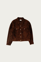 Herill - Lambsuede Jacket - Brown (fw25) - Canoe Club