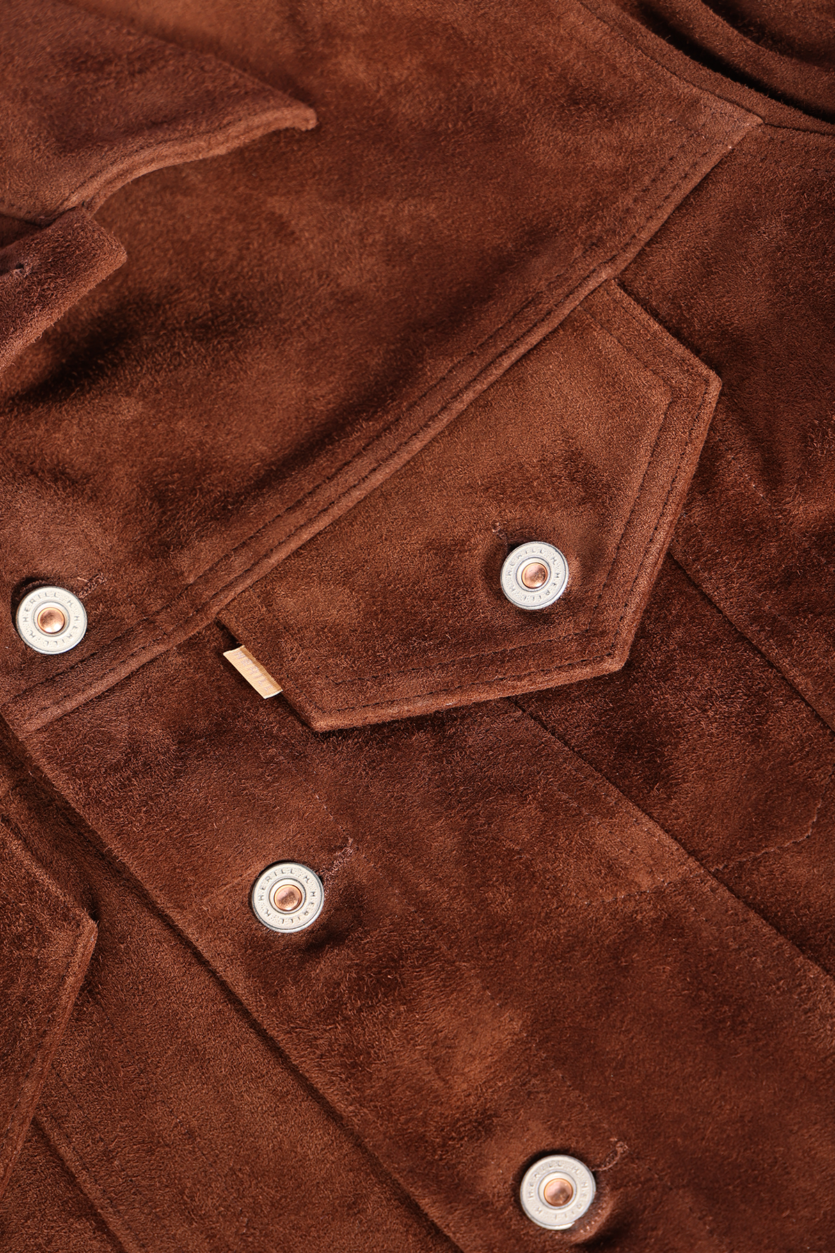 Herill - Lambsuede Jacket - Brown - Canoe Club