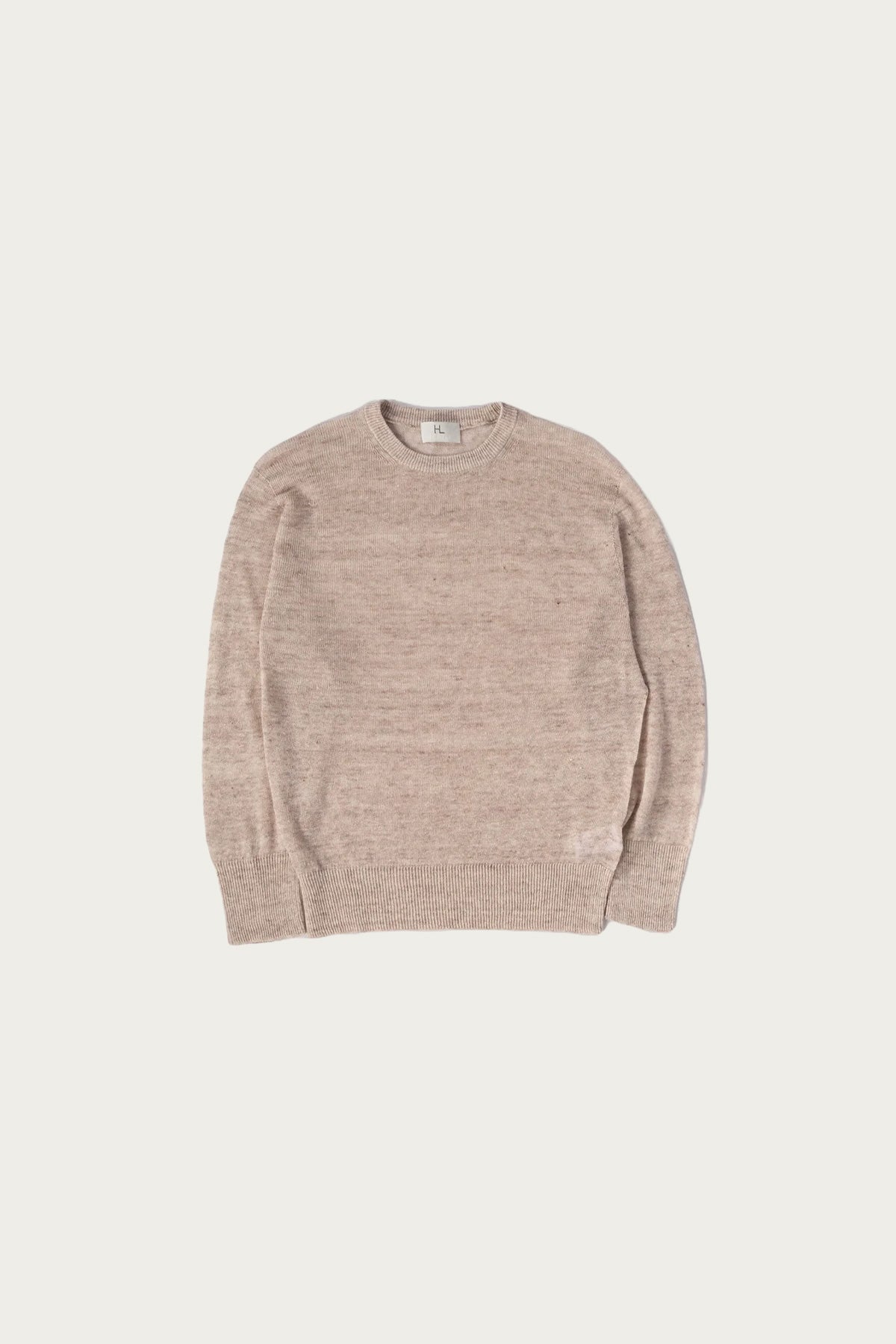 Herill - Linen WG Pullover - Sand Beige - Canoe Club