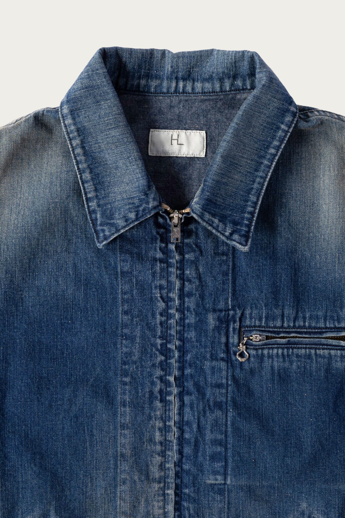 HERILL ヘリル Nep denim jacket Herill Nepdenim Jacket | Vintage Worn | Canoe Club