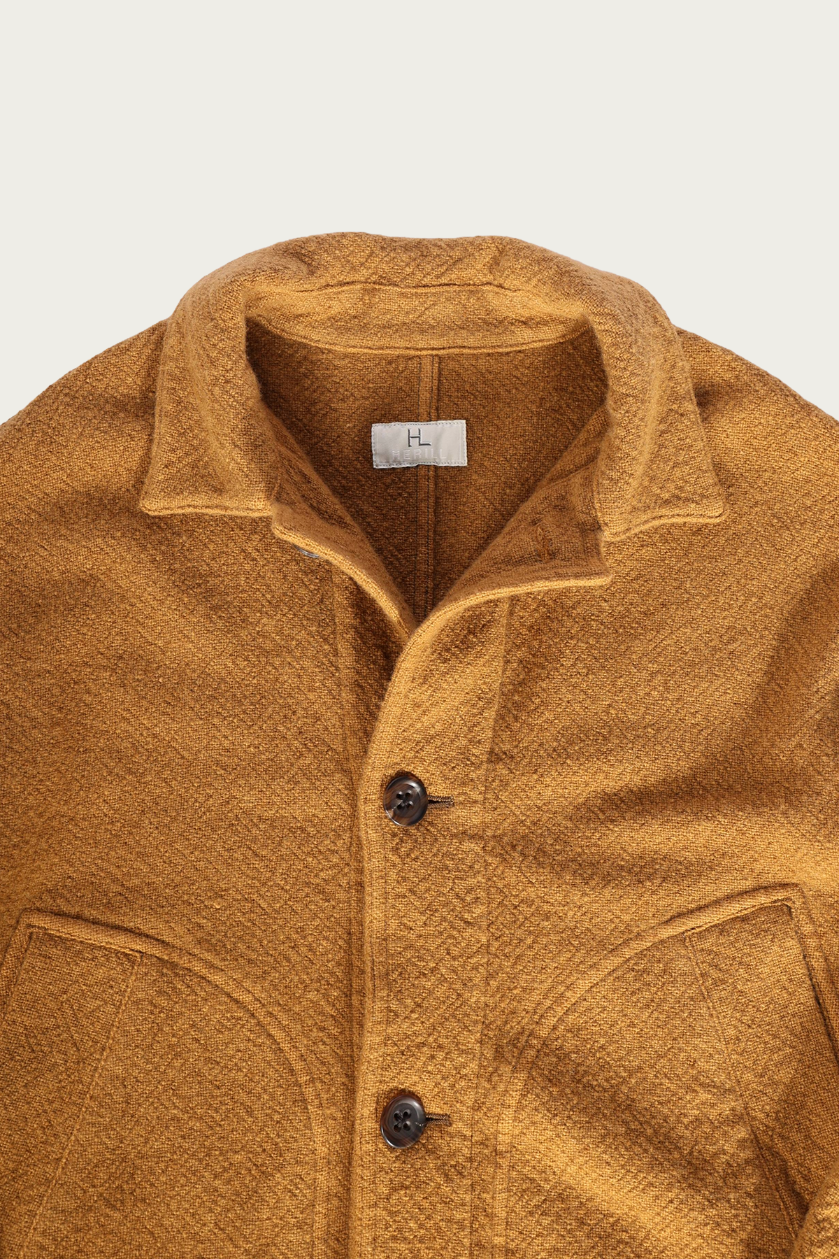 Herill - Rigidwool American Classic Fieldcoat - Brown - Canoe Club