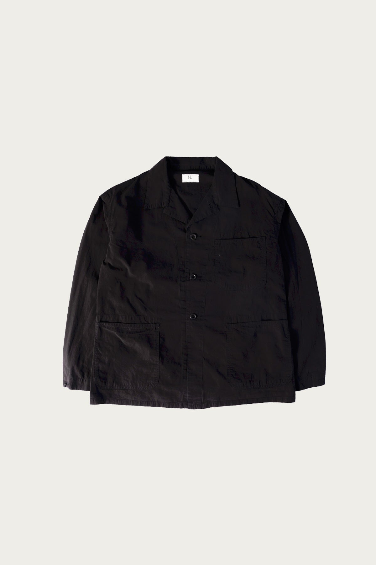 Herill - Ripstop P41 Coverall Jacket - Black - Canoe Club