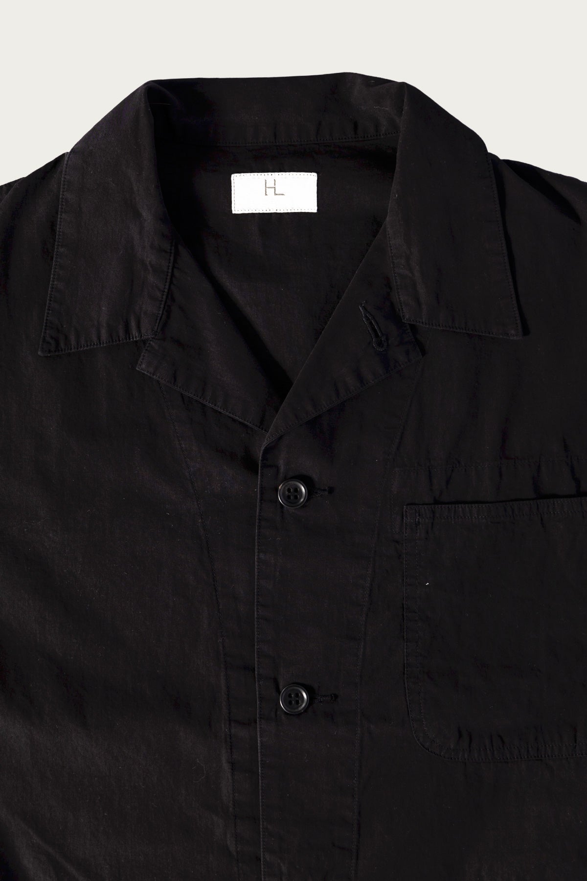 Herill - Ripstop P41 Coverall Jacket - Black - Canoe Club