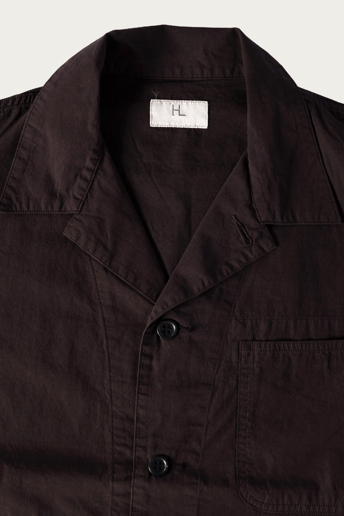 Herill - Ripstop P41 Coverall Jacket - Brown - Canoe Club