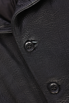 Herill - Shrink Lamb Cossack Jacket - Black - Canoe Club