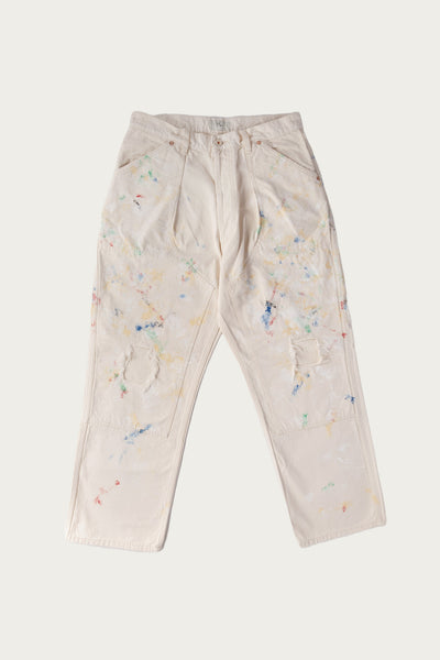 HERILL Splash Painter Pants ベージュ サイズ2 HERILL．Splash Painter pants． | andPheb Staff Blog