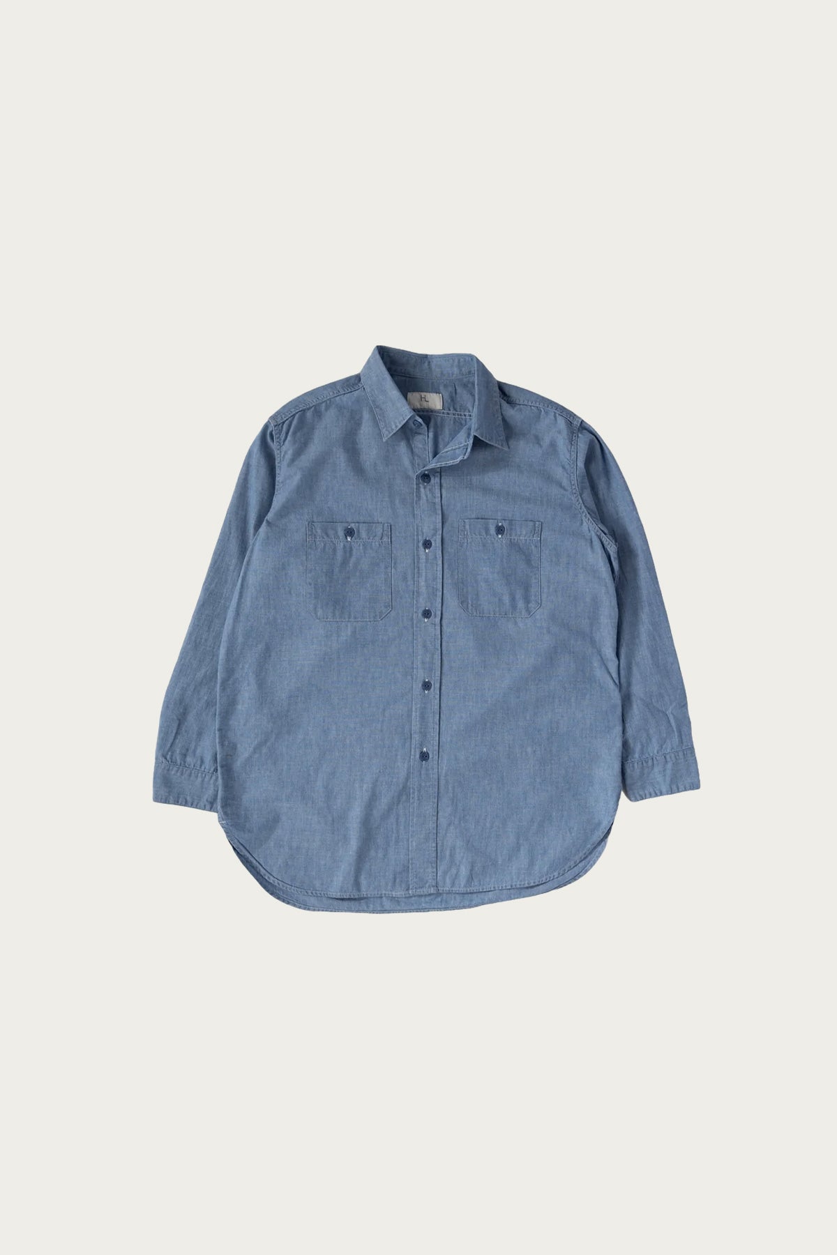 Herill - U.S.N. Chambray Shirt - Indigo - Canoe Club