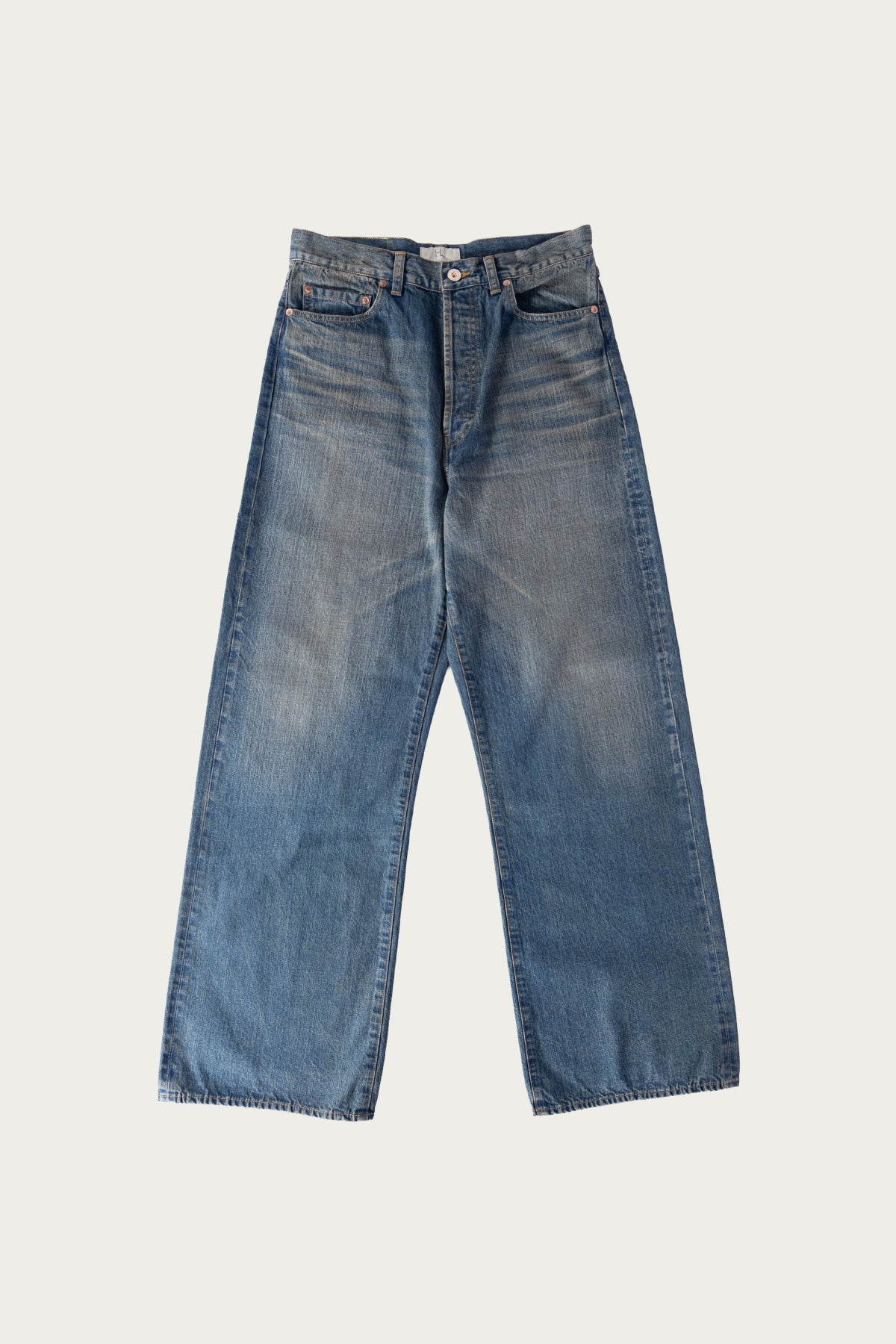 Herill - West Indian Seaisland Denim Wide Pants - Vintage Worn - Canoe Club