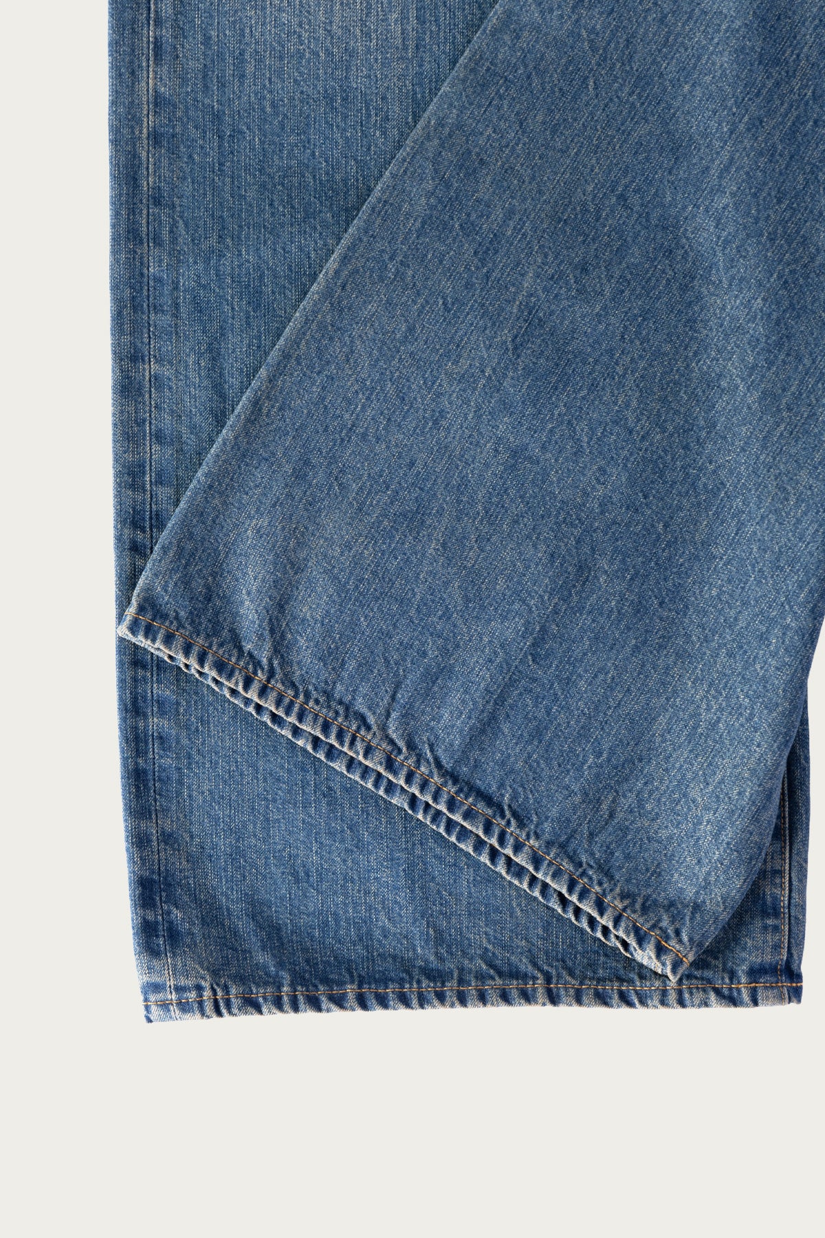 Herill - West Indian Seaisland Denim Wide Pants - Vintage Worn - Canoe Club