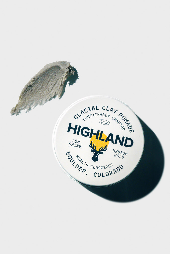 Highland Style - Glacial Clay Pomade - Canoe Club